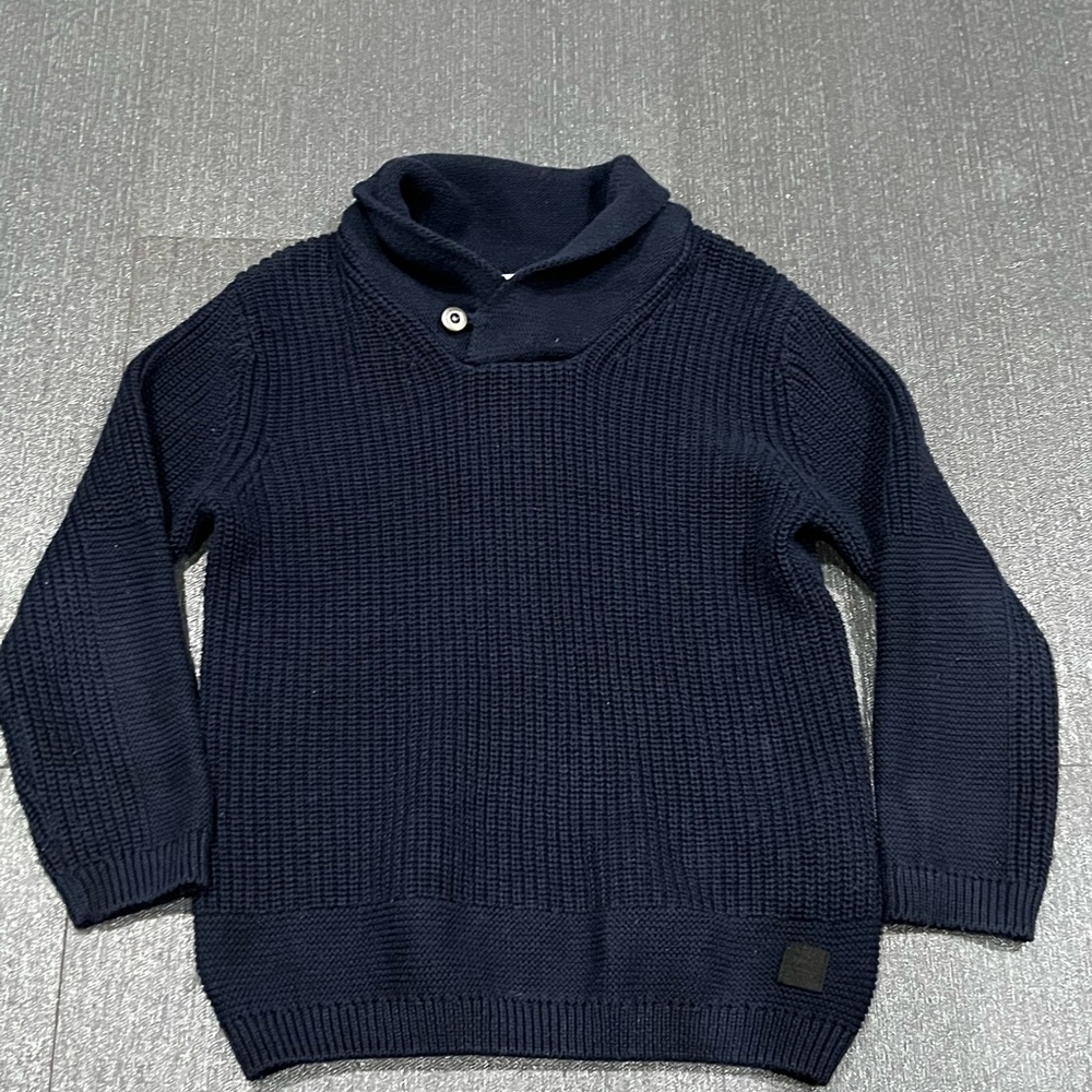 Zara Sweater with wrap Collar